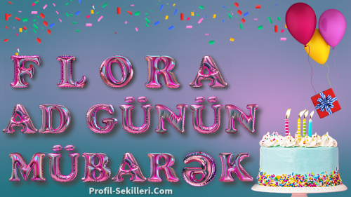 Flora Adina Aid Ad Gunun Mubarek Tebrik Sekilleri