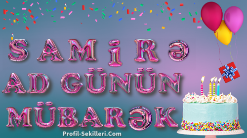 Samire Adina Aid Ad Gunun Mubarek Tebrik Sekilleri